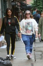 TIFFANY HADISH, MELISSA MCCARTHY and ELISABETH MOSS on the Set of The Kitchen in New York 06/13/2018