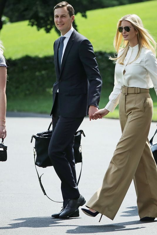 TIFFANY TRUMP Leaves White House in Washington, D.C. 06/01/2018