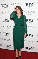 TINA FEY at Tony Honors Cocktail Party in New York 06/04/2018