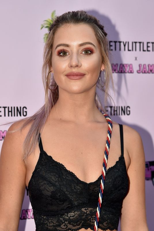 TINA STINNES at Prettylittlething x Maya Jama Launch Party in London 06/25/2018