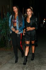 TINASHE at Delilah Night Club in West Hollywood 06/14/2018