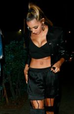 TINASHE at Delilah Night Club in West Hollywood 06/14/2018