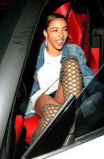 TINASHE at Delilah Nightclub in West Hollywood 06/16/2018