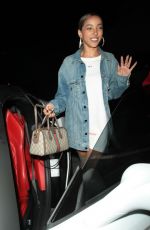 TINASHE at Delilah Nightclub in West Hollywood 06/16/2018