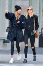 TONI GARRN and ALINA BAIKOVA Out in New York 06/04/2018