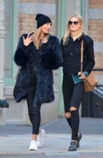 TONI GARRN and ALINA BAIKOVA Out in New York 06/04/2018