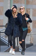 TONI GARRN and ALINA BAIKOVA Out in New York 06/04/2018