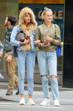 TONI GARRN and ALINA BAIKOVA Out in New York 06/08/2018