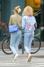 TONI GARRN and ALINA BAIKOVA Out in New York 06/08/2018