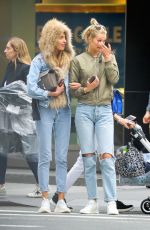 TONI GARRN and ALINA BAIKOVA Out in New York 06/08/2018