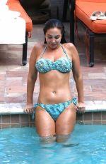 TULISA CONTOSTAVLOS in Bikini at a Pool in Los Angeles 06/01/2018