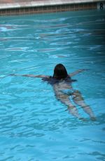 TULISA CONTOSTAVLOS in Bikini at a Pool in Los Angeles 06/01/2018