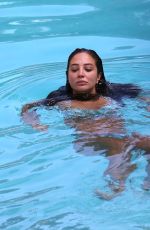 TULISA CONTOSTAVLOS in Bikini at a Pool in Los Angeles 06/01/2018
