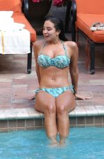 TULISA CONTOSTAVLOS in Bikini at a Pool in Los Angeles 06/01/2018