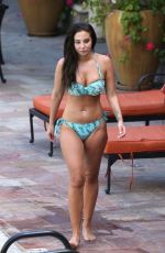 TULISA CONTOSTAVLOS in Bikini at a Pool in Los Angeles 06/01/2018