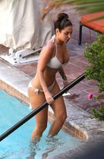 TULISA CONTOSTAVLOS in Bikini at a Pool in Los Angeles 06/06/2018