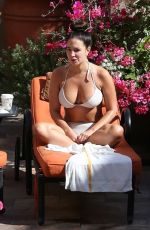 TULISA CONTOSTAVLOS in Bikini at a Pool in Los Angeles 06/06/2018