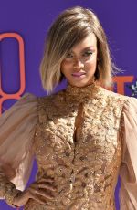 TYRA BANKS at BET Awards in Los Angeles 06/24/2018