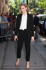 VANESSA KIRBY Arrives at The View in New York 06/14/2018