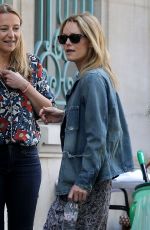 VANESSA PARADIS Out and About in Paris 06/25/2018