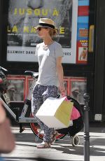 VANESSA PARADIS Out in Paris 06/26/2018