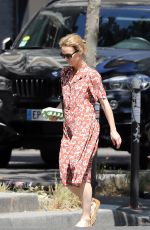 VANESSA PARADIS Out Shopping in Paris 06/25/2018