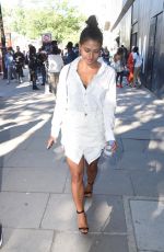 VANESSA WHITE at What We Wear Catwalk Show in London 06/11/2018