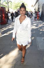 VANESSA WHITE at What We Wear Catwalk Show in London 06/11/2018