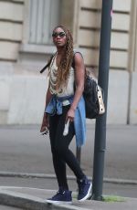 VENUS WILLIAMS Out and About in Paris 06/02/2018