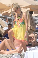 VERENA KERT in Swimsuit at a Beach in Ibiza 06/20/2018