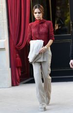 VICTORIA and Brooklyn BECKHAM Leaves Their Hotel in Paris 06/22/2018