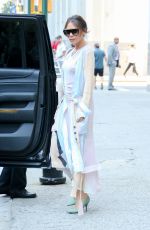VICTORIA BECKHAM Leaves Her Hotel in New York 06/18/2018