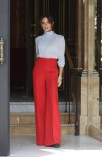 VICTORIA BECKHAM Leaves Her Hotel in Paris 06/23/2018