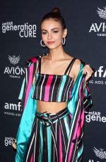 VICTORIA JUSTICE at Amfar Gencure Solstice 2018 in New York 06/21/2018
