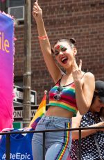 VICTORIA JUSTICE at NYC Pride in New York 06/23/2018