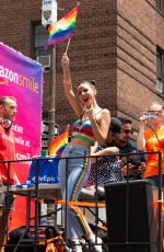 VICTORIA JUSTICE at NYC Pride in New York 06/23/2018