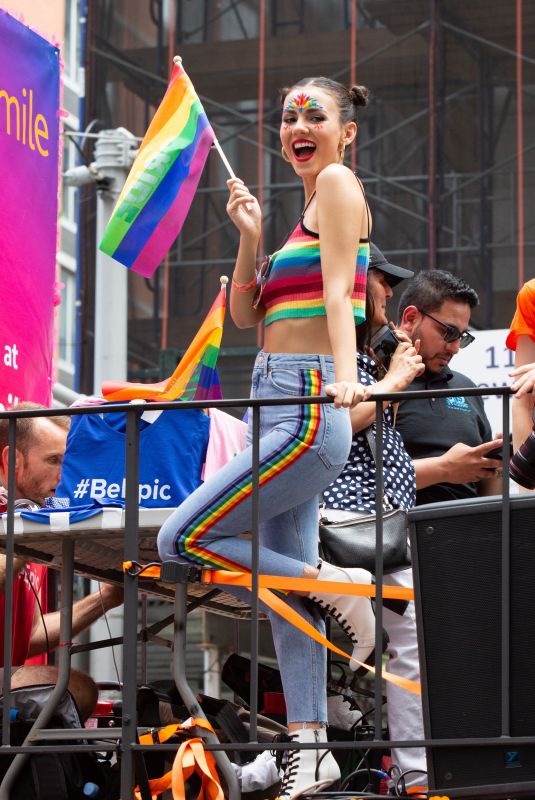 VICTORIA JUSTICE at NYC Pride in New York 06/23/2018