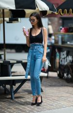 VICTORIA JUSTICE Out Eats Ice Cream in New York 06/22/2018