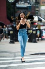 VICTORIA JUSTICE Out Eats Ice Cream in New York 06/22/2018