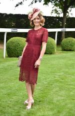VICTORIA PENDLETON at Investec Derby Festival Ladies Day at Epsom Racecourse 06/01/2018
