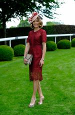VICTORIA PENDLETON at Investec Derby Festival Ladies Day at Epsom Racecourse 06/01/2018