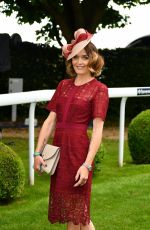 VICTORIA PENDLETON at Investec Derby Festival Ladies Day at Epsom Racecourse 06/01/2018