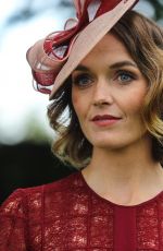 VICTORIA PENDLETON at Investec Derby Festival Ladies Day at Epsom Racecourse 06/01/2018