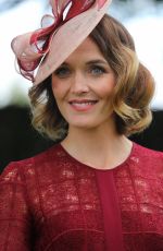 VICTORIA PENDLETON at Investec Derby Festival Ladies Day at Epsom Racecourse 06/01/2018