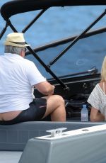VICTORIA SILVSTEDT at a Yacht in Saint Tropez 06/15/2018