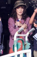 WINONA RYDER on the Set of Stranger Things in Atlanta 06/11/2018