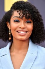 YARA SHAHIDI at 2018 MTV Movie and TV Awards in Santa Monica 06/16/2018