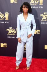 YARA SHAHIDI at 2018 MTV Movie and TV Awards in Santa Monica 06/16/2018
