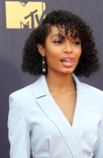 YARA SHAHIDI at 2018 MTV Movie and TV Awards in Santa Monica 06/16/2018
