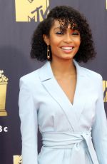 YARA SHAHIDI at 2018 MTV Movie and TV Awards in Santa Monica 06/16/2018